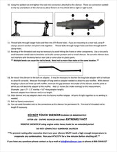 Load image into Gallery viewer, UNIVERSAL FIT ADAPTABLE TO EXHAUST PORTS with a 3 or 5-bolt pattern and 4-3/8" diameter flange