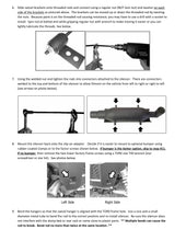 Load image into Gallery viewer, UNIVERSAL FIT FOR POLARIS RZR 900, 900 S, 900 Crew (2013-2020) with 2" OD Exhaust port