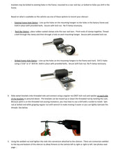Load image into Gallery viewer, UNIVERSAL FIT ADAPTABLE TO EXHAUST PORTS 1.5" OD or smaller
