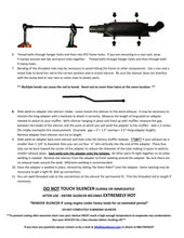 Load image into Gallery viewer, UNIVERSAL FIT ADAPTABLE TO EXHAUST PORTS 1.5" OD or smaller